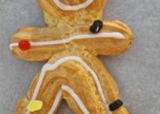 MINIKAGEMAND M/HVID GLASUR